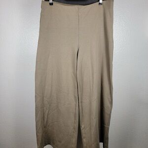 Future Collective Tan Super Wide Leg Pants